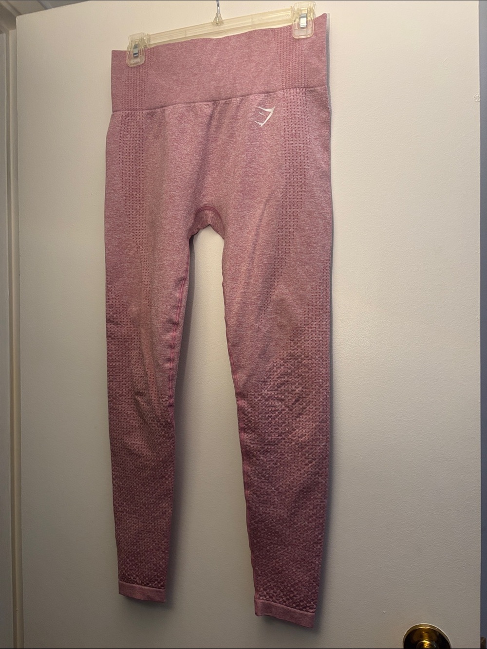 Gymshark Pink Seamless Athletic Leggings